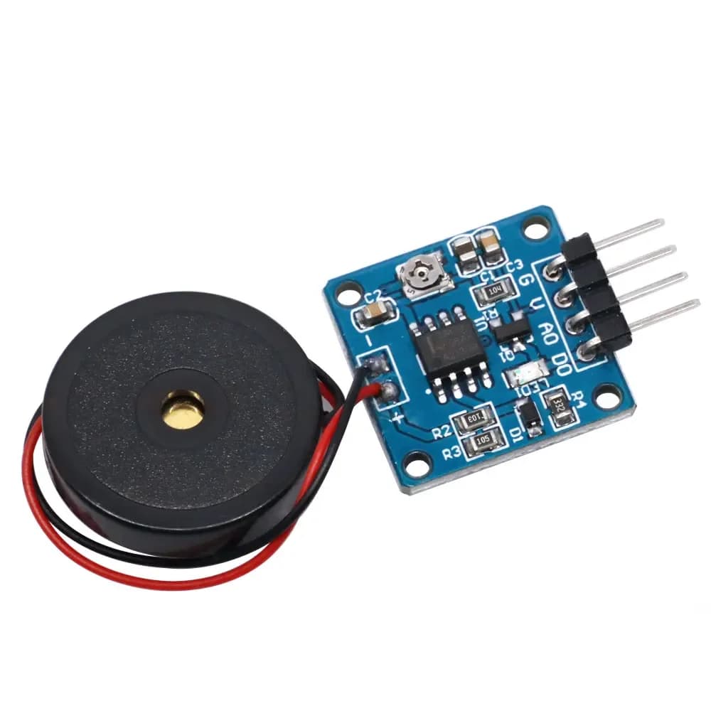 Sensore piezoelettrico a percussione, interruttore a vibrazione, foglio piezoelettrico per Arduino 51 UNO MEGA2560 r3, modulo kit fai da te