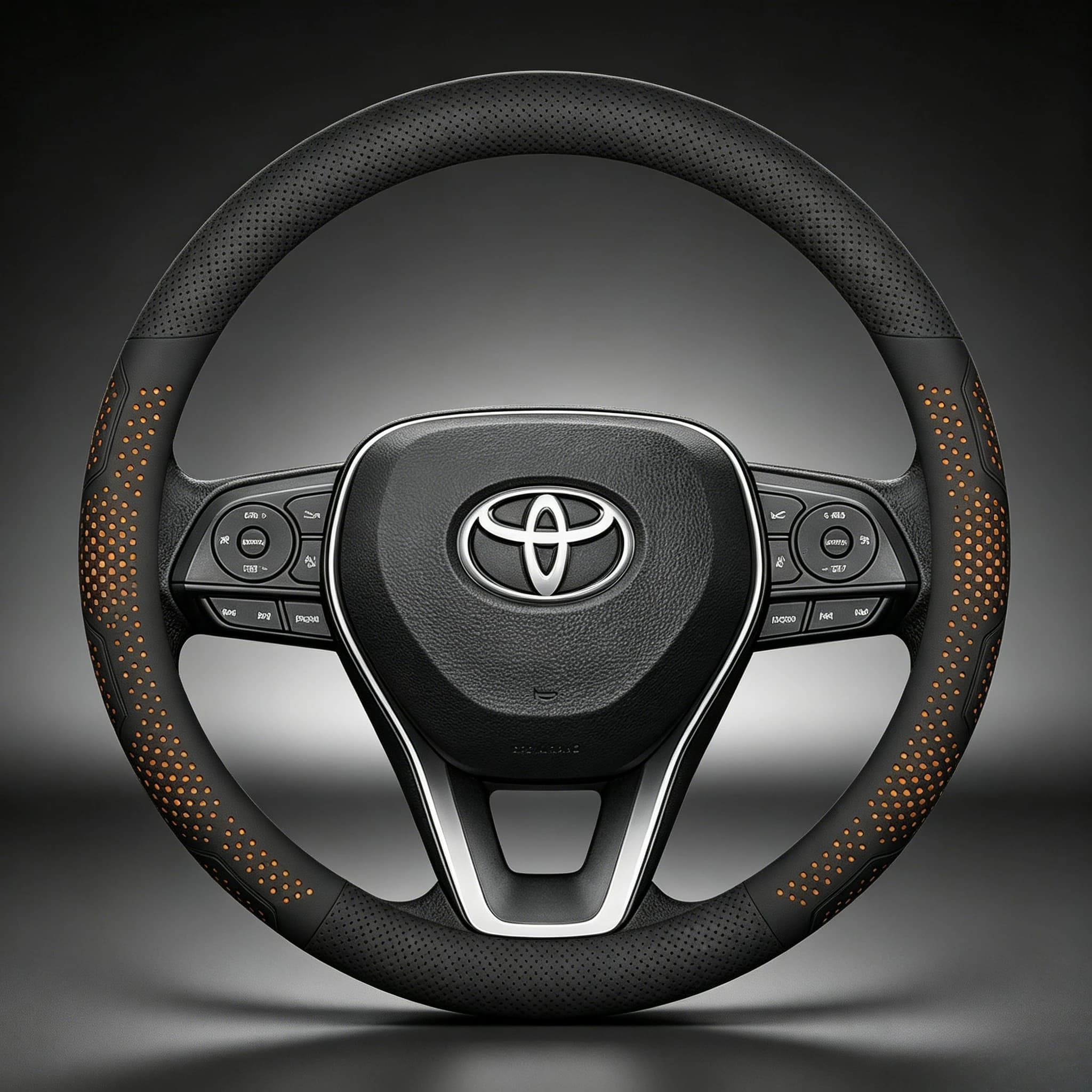 2026 Luxury All Season Steering Wheel Cover For Toyota Corolla RAV4 Camry C-HR Yaris Hilux Anti-Slip Soft Touch Car Accessories