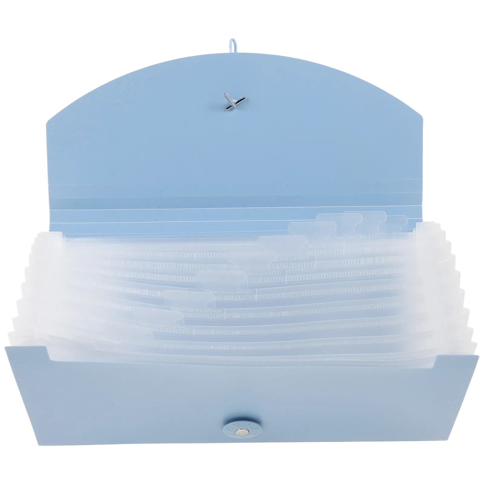 Organizzatore per Documenti in Plastica Resistente all'Usura, Cartella Espandibile a Fisarmonica, Borsa Portadocumenti Multicomparto Portatile