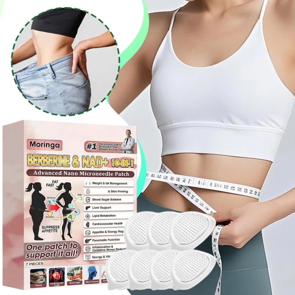 Patch Rassodante Avanzato con Nano-Microneedle - Adesivo Dimagrante Facile da Usare per la Cura Quotidiana della Silhouette per Donne e Uomini