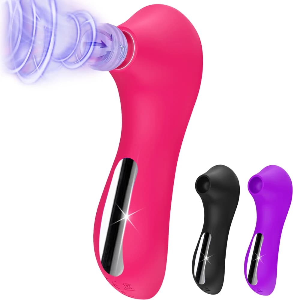Powerful Female Clitoral Skull, Vacuum Stimulator for Clitorals and Nipples, Vibrant Female Masturbator with 10 Modes, Sexual Toys for Adults