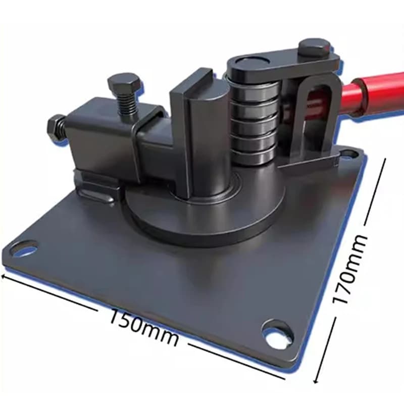 Manual Folder, Flat Bench Folder, Fast Folding Attachment of Aluminium and Iron, Suitable for 3x40/5x60 Fla