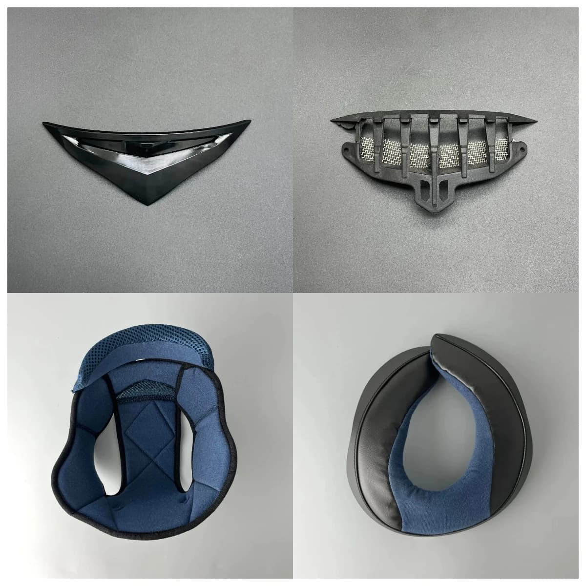 Accessori per Casco AGV K3: Imbottitura in Spugna, Protezione Naso, Base di Ventilazione, Parti per Casco Moto