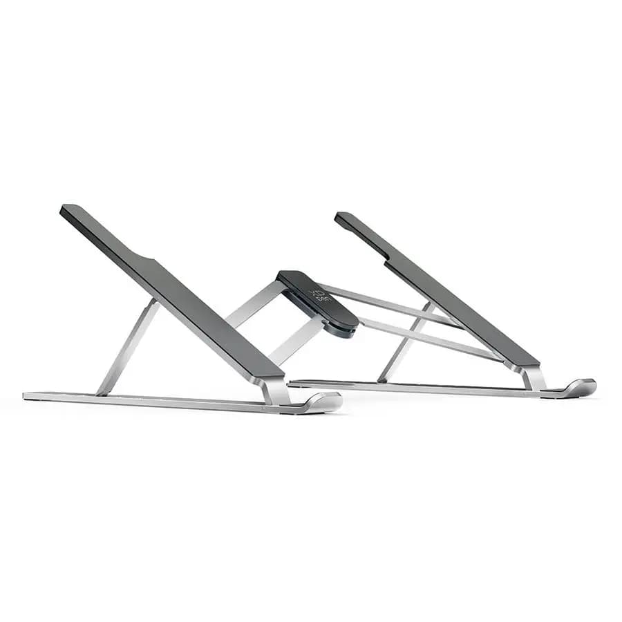 Desk Graphic Tablet Support, Silver Portable Holder for Graphic and Display Tablet, Aluminum Computer Rack Compatible with