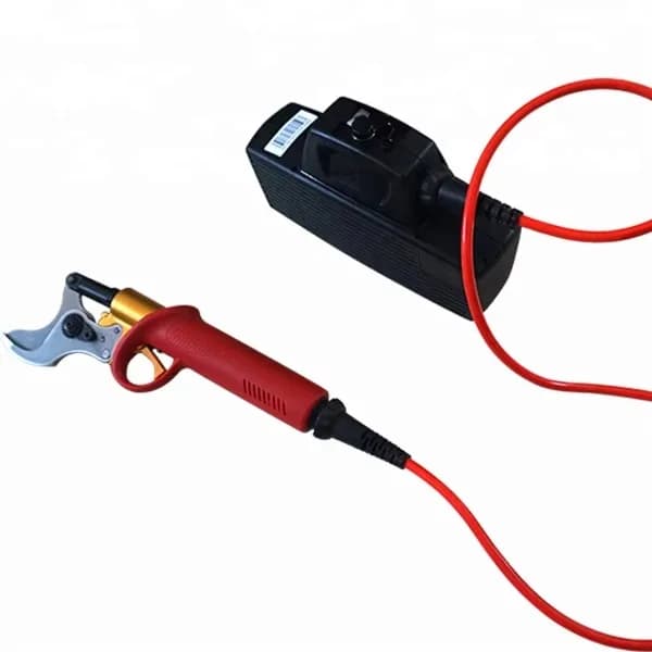 Electric Power Scissors 40mm with Lithium Ion Battery, Adjustable Vineyard Supplies