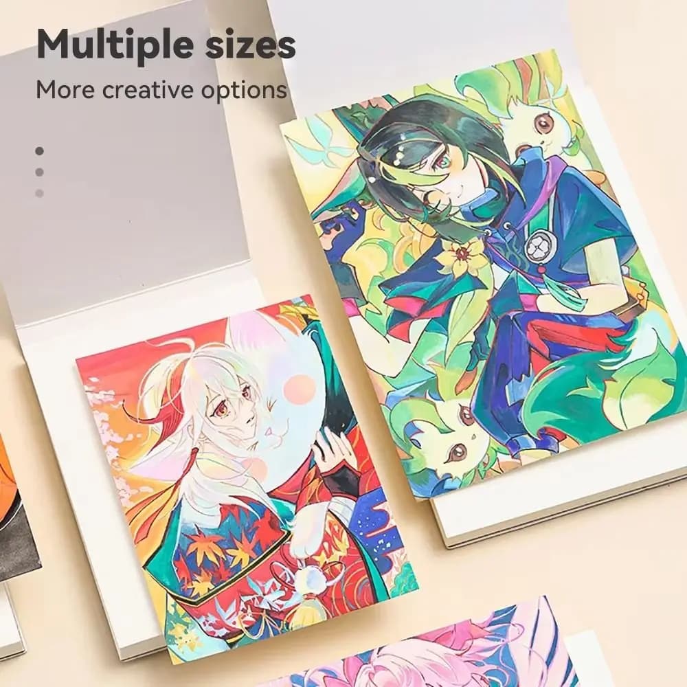 Thick Paper Tearable Drawing Notebook Classic Hardcover Sketchbook Handbook Professional Stationery Mini Drawing Book Student