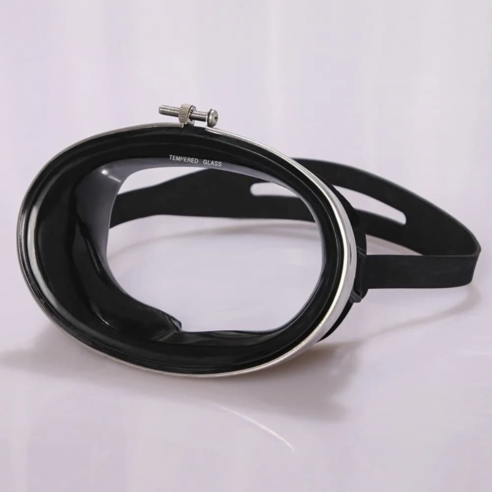 Freediving Tempered Glasses Diving Glasses Silicone HD Diving Masks Durable Stainless Stee Swimming Goggles Diving Equipment