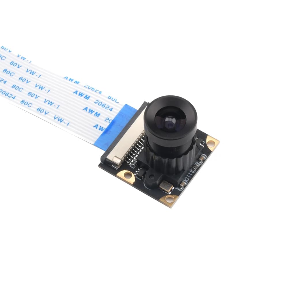 OV5647 5MP cam module with lens from 3.6mm with adjustable focus for camera module Raspberry Pi 3 3B + 4B resolution 2592x1944