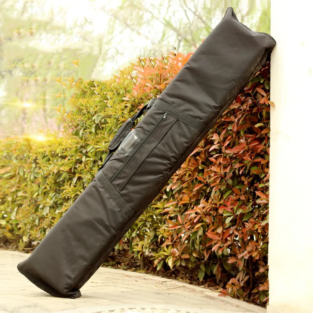 Borsa per Arco Ricurvo 170Cm in Tela, Tracolla per Accessori da Tiro con l'Arco, Caccia, Campeggio, Portatile e Leggera