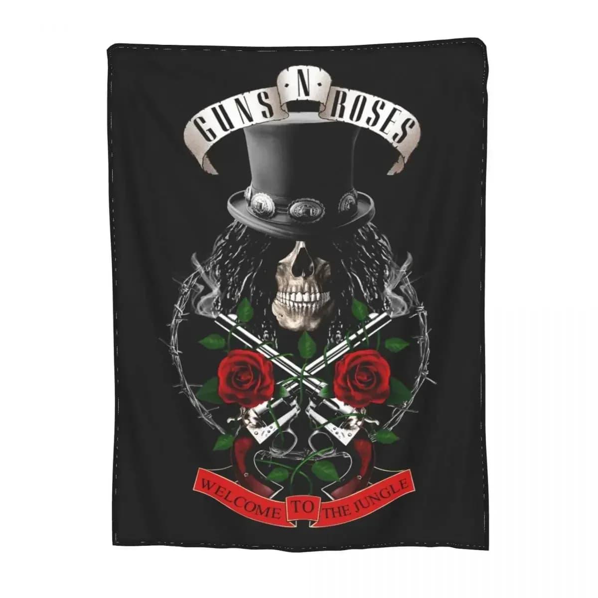 Coperta Cozy Slash Guns N Roses, accessori per la biancheria da letto, coperta decorativa, coperta super calda in velluto per esterni