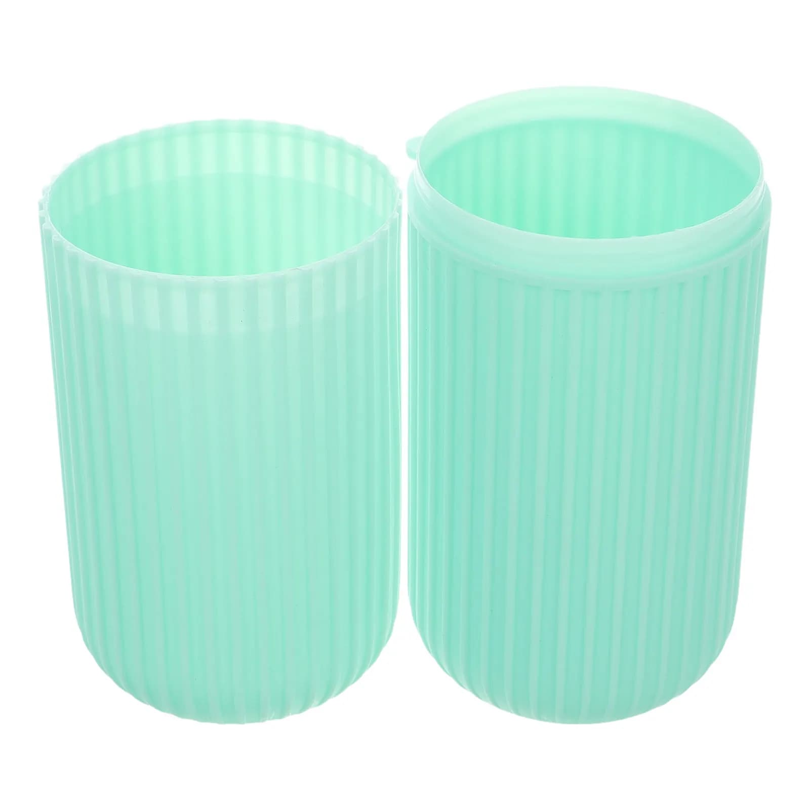 1Pcs Travel Toothbrush Storage Box Sky- -Friendly Small Toothbrush Holder Toothpaste Organizer Tooth Brushing Cup