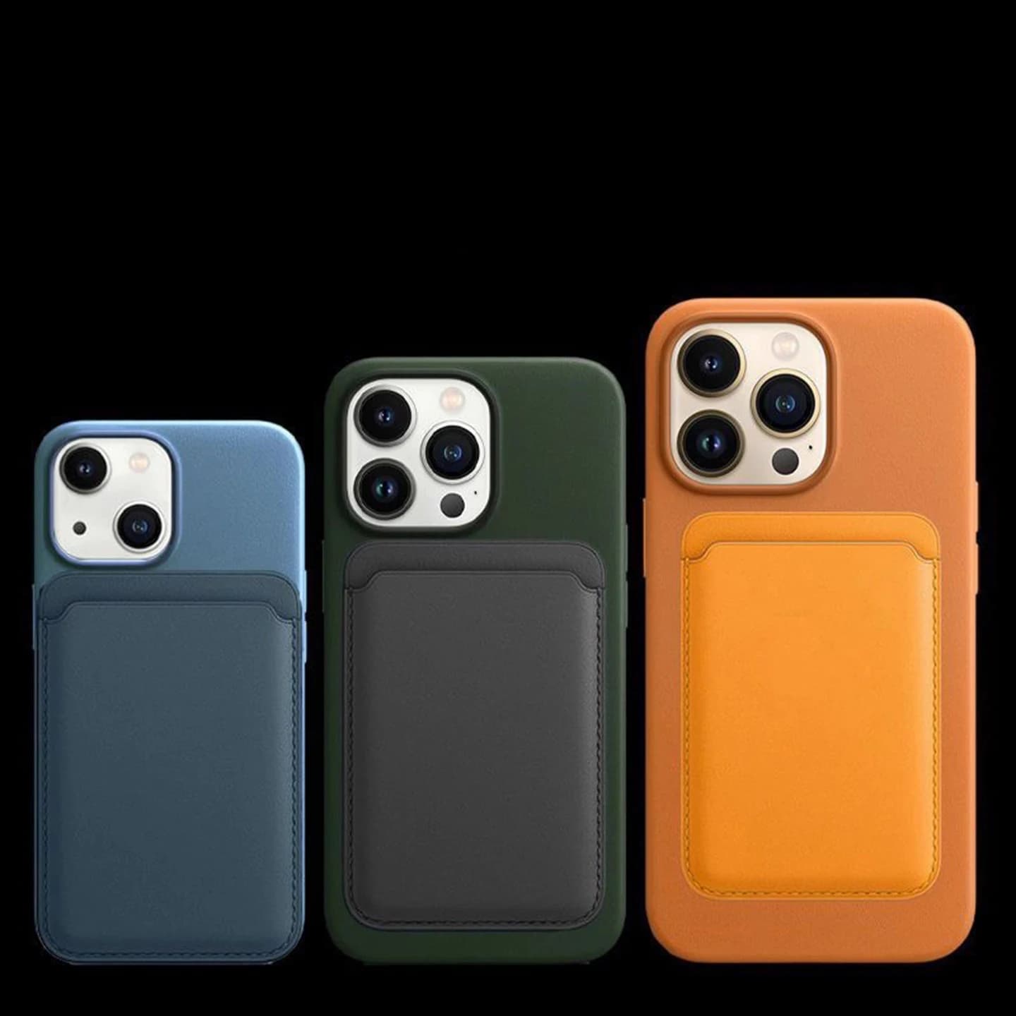 Custodia a Portafoglio Magnetica in Pelle per MagSafe per iPhone 17 16 15 14 13 12 11 8, Samsung, Huawei con Porta Carte e Chiusura Magnetica