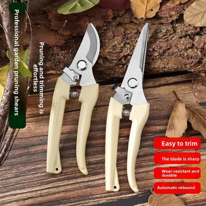 Multifunctional Gardening Shears Strong Sharp Stainless Steel Pruning Shears For Orchard Fruit Picking Garden Branch Cutting