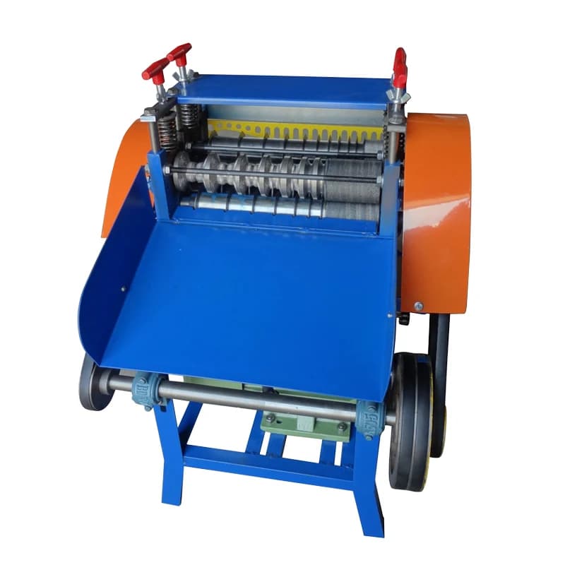 Macchina spelafili fotosintetica Macchina spelafili elettrica per piccoli rifiuti domestici in filo di rame Contenitore per riciclaggio di filo di scarico automatico