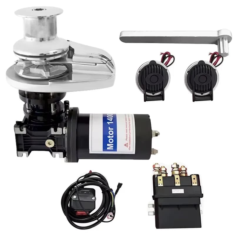 China 12V 24V 48V 9500 lb 9500 Lbs 9500lbs 12v Electric Winch Motor 12v Electric Boat Anchor Winch