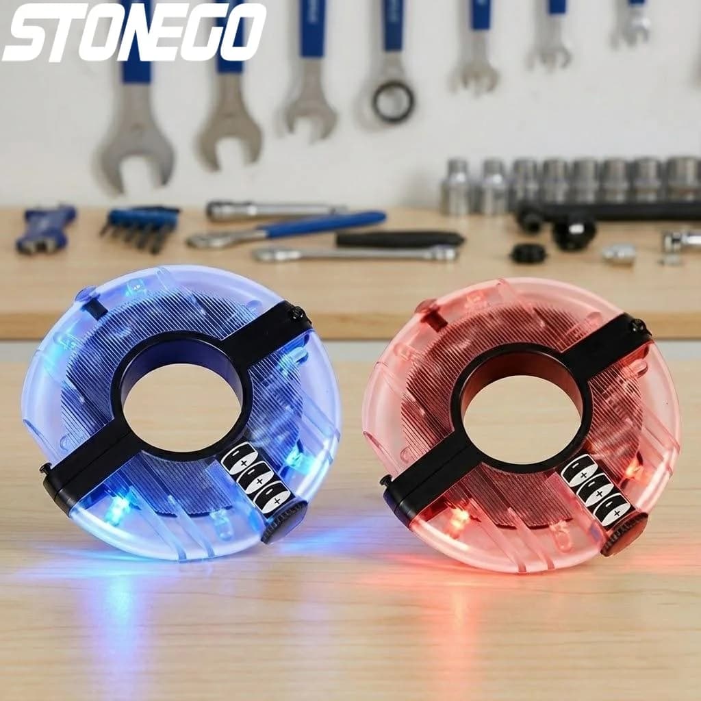 Luci LED Impermeabili per Mozzo Ruota Bicicletta, Luce di Sicurezza Colorata per Ciclismo, Accessori per Mountain Bike e Bici da Strada