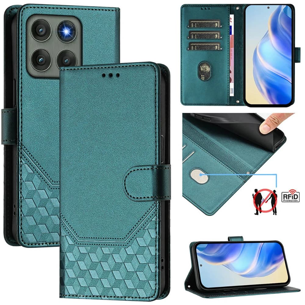 Edge60 Stylus 60s 50 Pro 5G RFID Custodia a portafoglio in pelle per Motorola Edge 70 Cover di lusso Moto Edge 60 Fusion 50 Neo X50 Ultra Etui
