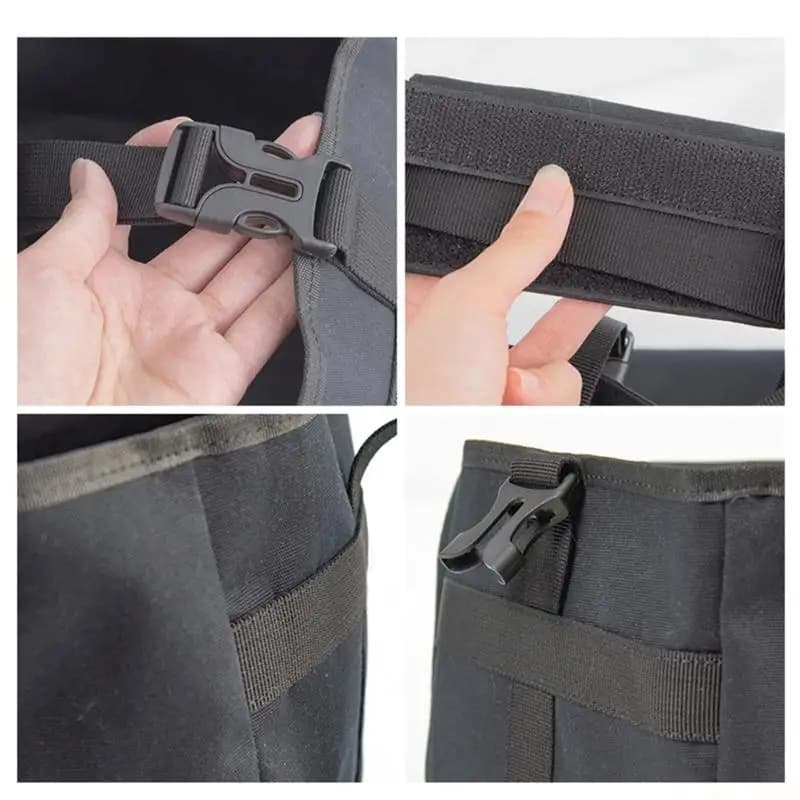 M5TC Firewood Storage Bag Outdoor BBQ Firewood Carriers Bag Firewood Carriers 600D Camping Barbecue Firewood Bag