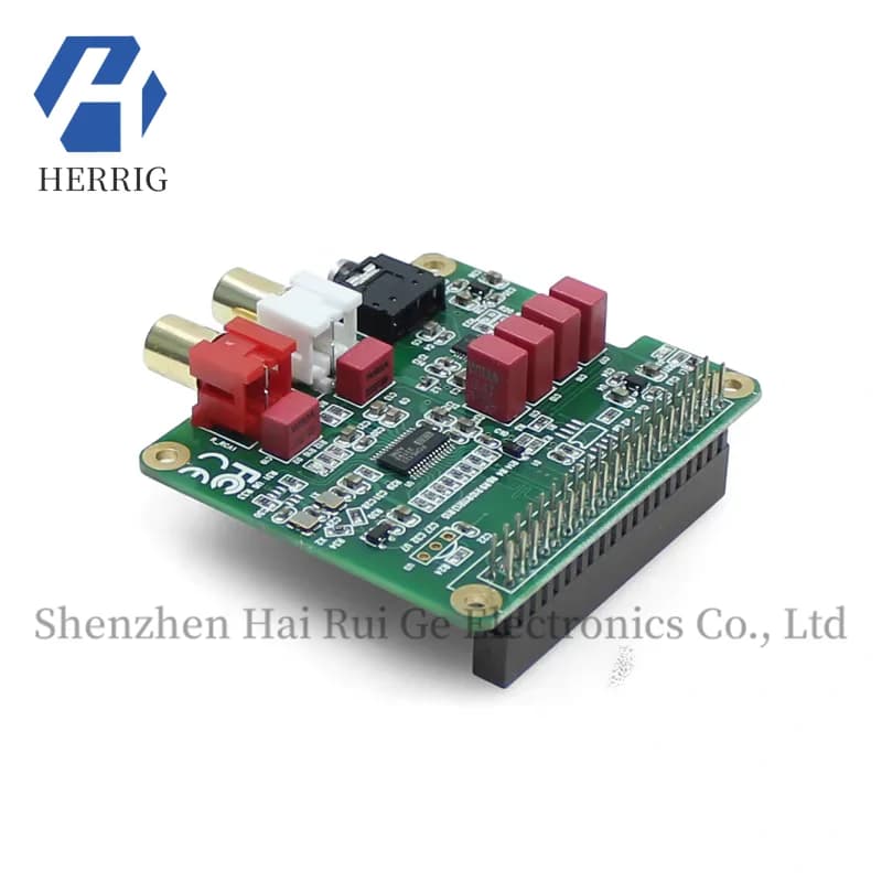 Adatto per scheda di espansione audio Raspberry Pi 3B/4B HIFI DAC, modulo di riproduzione audio decodificatore di livello audiophile