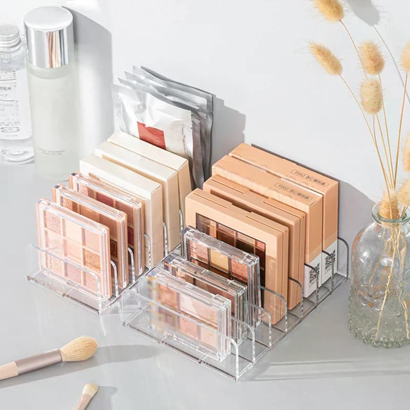 Organizer for Tricks at 7 Parts, Multi-cell Desk Display, Cosmetic Shelf, Plastic Tray for Umbrellas