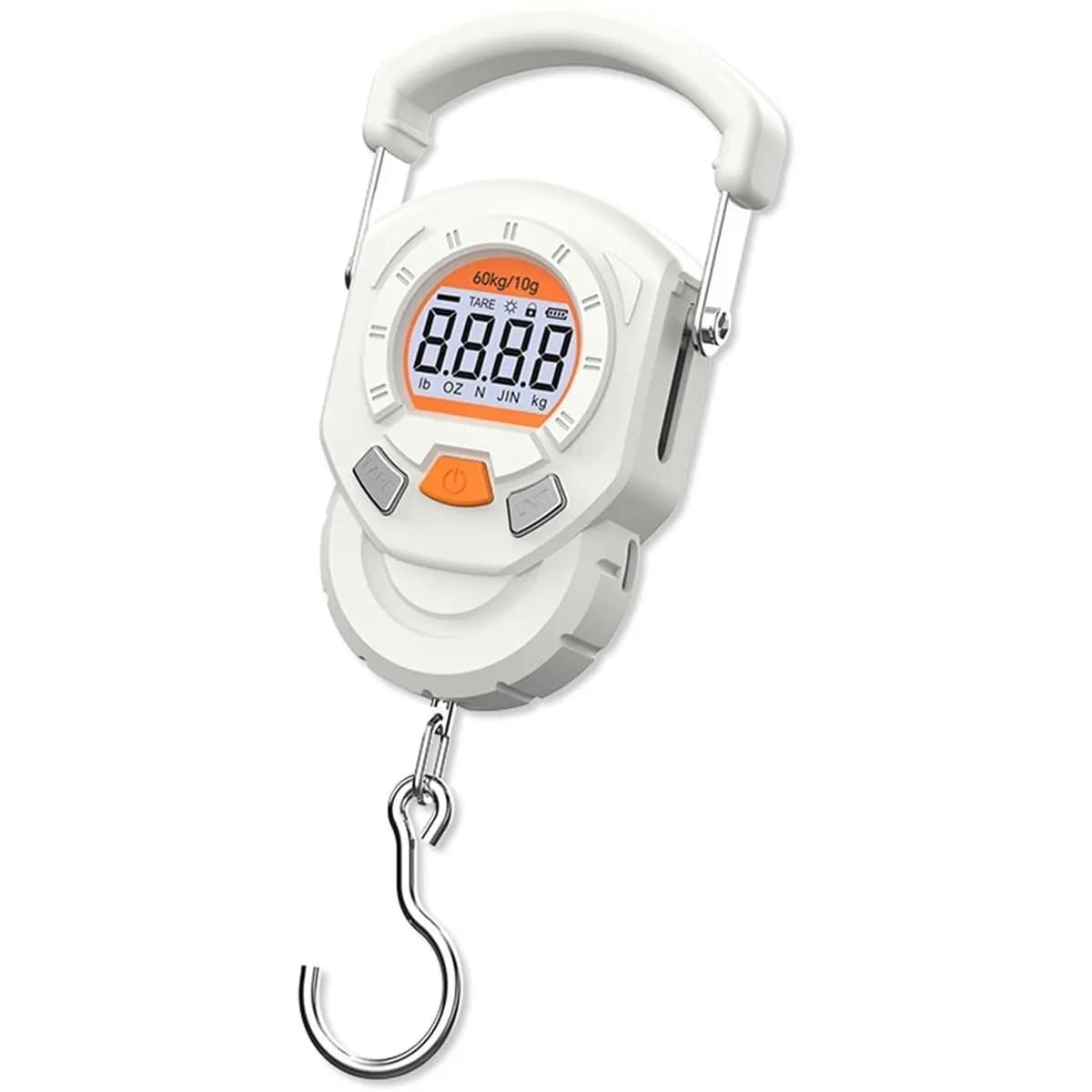 60Kg 10g LCD Digital Display Portable Hanging Scale Luggage Fishing Travelling Electronic Weighing Scale