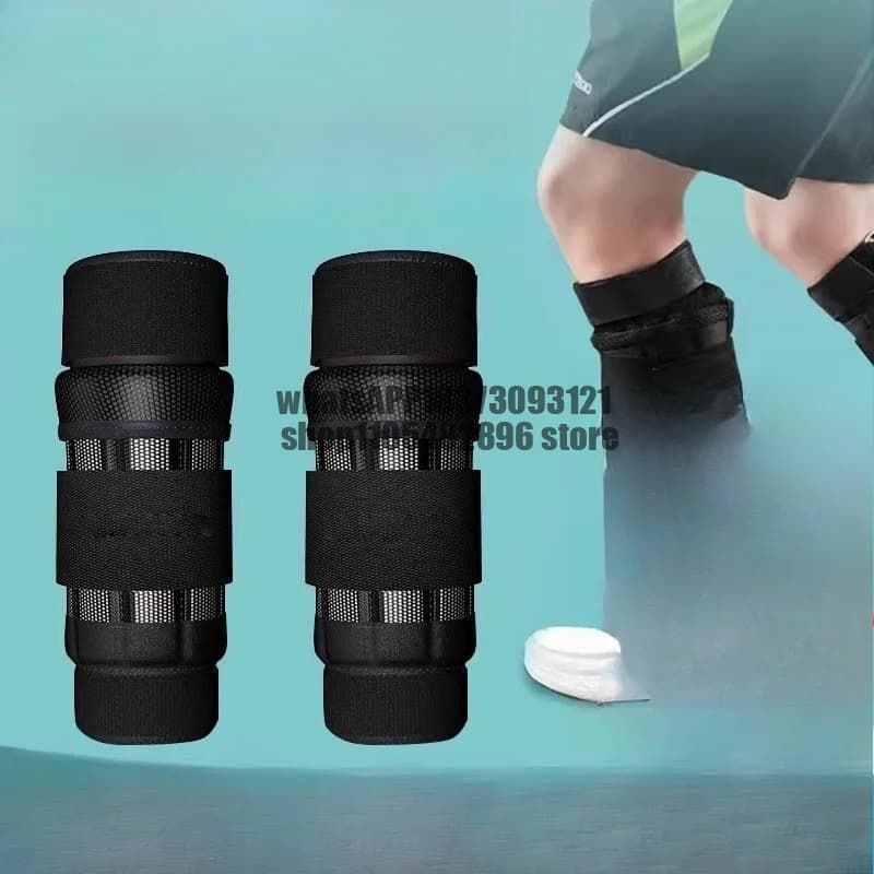 Steel plate leggings sandbag weight-bearing equipment hand-tied sandbag invisible lead block adjustable breathable running