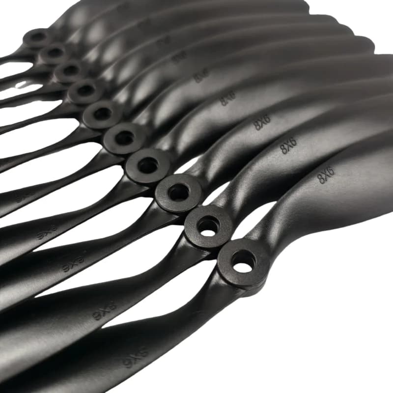 10 pezzi 8060 eliche per aeroplani RC pale in fibra di vetro e nylon dimensioni 8x6 per velivoli telecomandati