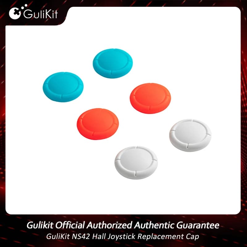 GuliKit NS42 Hall Joystick tappo di ricambio per JOY-CON sostituire Shell Cmpatible CON GuliKit Hall joystick NS40 accessori di gioco