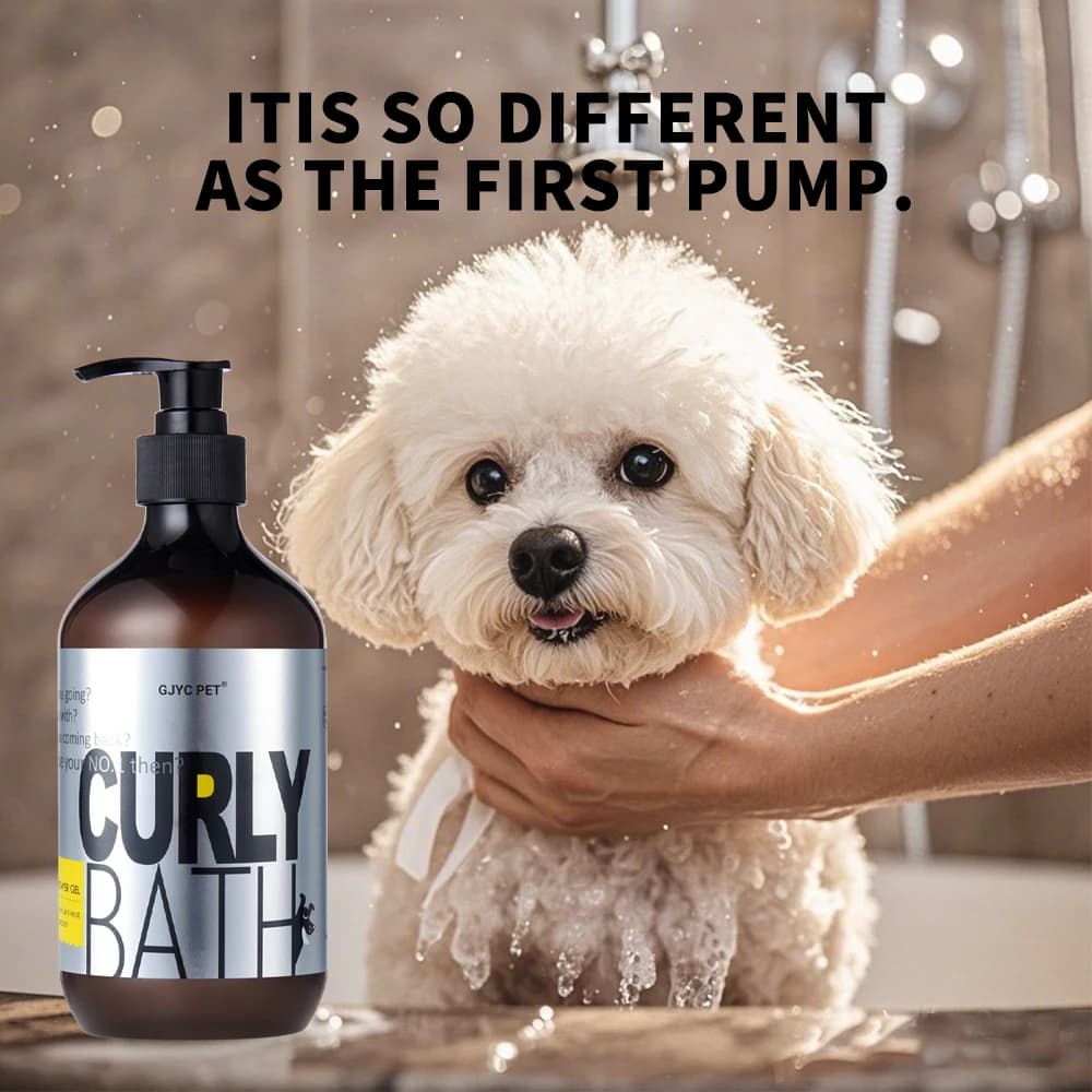 Shampoo per cani barboncino Formula schiarente delicata migliora la lucentezza della pelle Morbidezza Deodorante detergente per cani