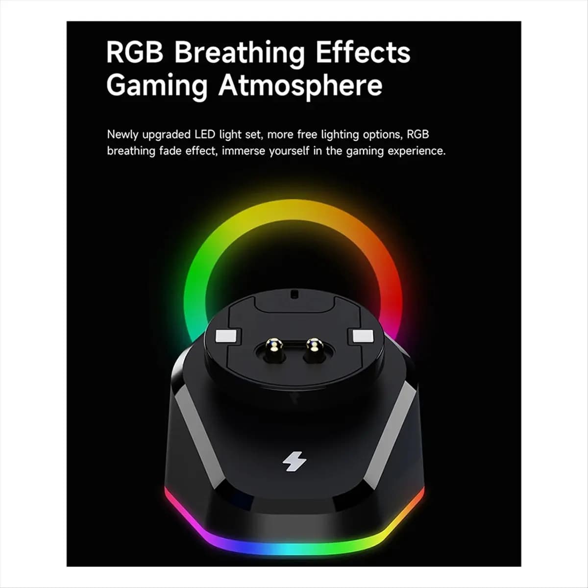 doyme Mouse Charger Stand for Logitech G Pro X Superlight 2 DEX G502X Plus G903 G703 PRO2 Lightspeed Gaming Mice Dock Station
