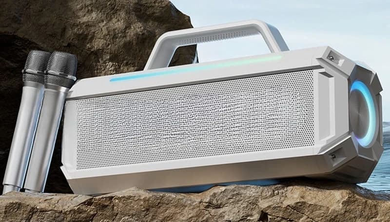 Altoparlante Bluetooth da 300W per Esterni con Microfono per Karaoke, Macchina All-in-One