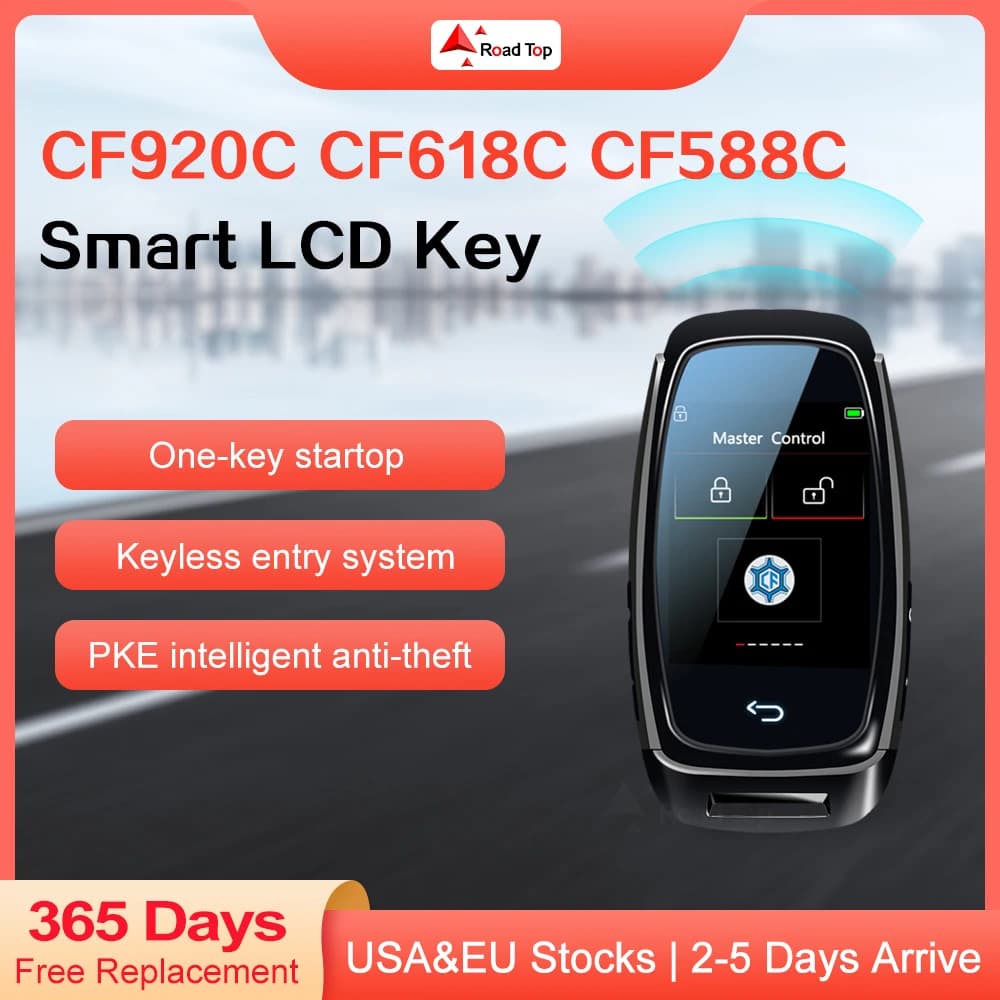 Chiave universale per auto intelligente a distanza CF920C CF618C CF588C Schermo LCD Keyless Entry Blocco automatico per BMW/Benz/Audi/Toyota/Honda/Ford