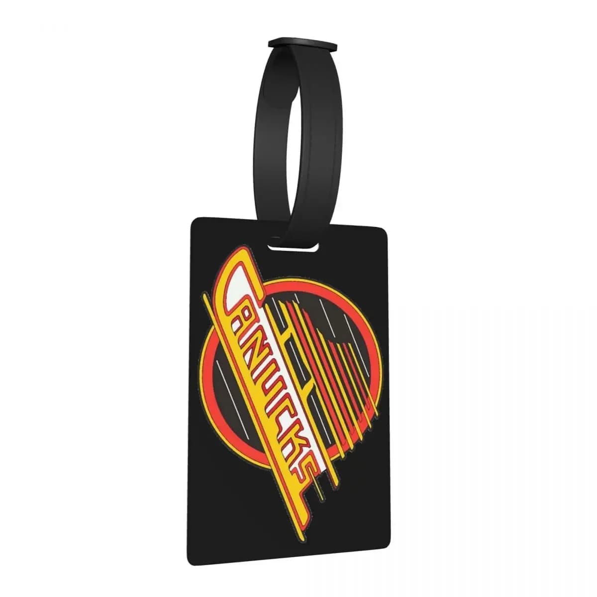 Vancouver Hockey - Retro Canucks Skate Etichette per bagagli Valigia da viaggio Carino Bagaglio Imbarco Tag Porta etichette ID Nome Indirizzo