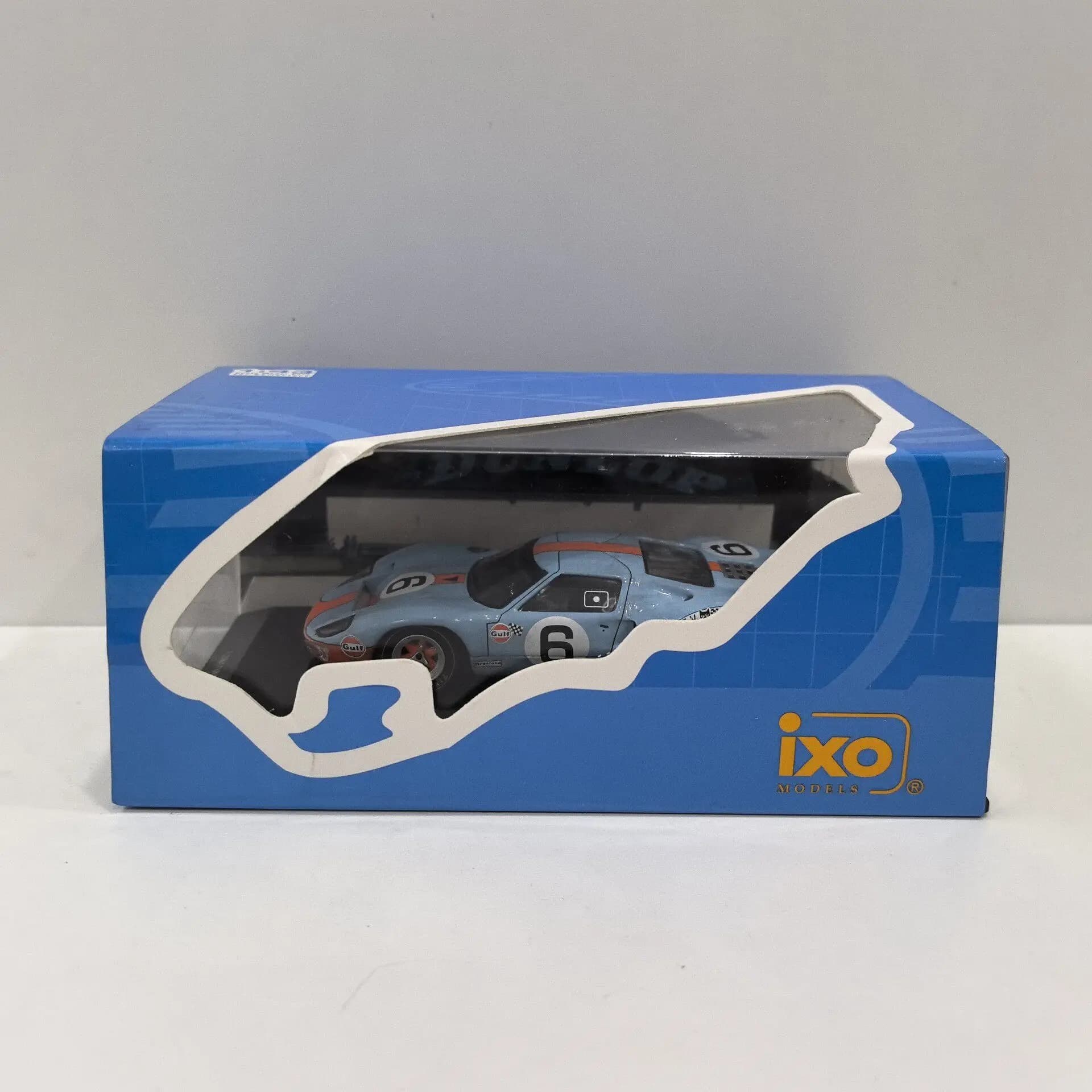 Difetti sulla superficie della vernice della copertura anteriore Diecast IXO Scala 1/43 FORD GT40 LeMans 1969 # Modellino Auto in Lega 6 2Z