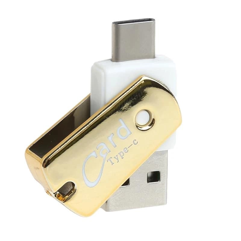 Adattatore per lettore di schede USB 3.1 tipo C a Micro SD TF per PC per MacBook Chromebook Sumsung S8 Note 8 per LG G6 V30 Cellphon