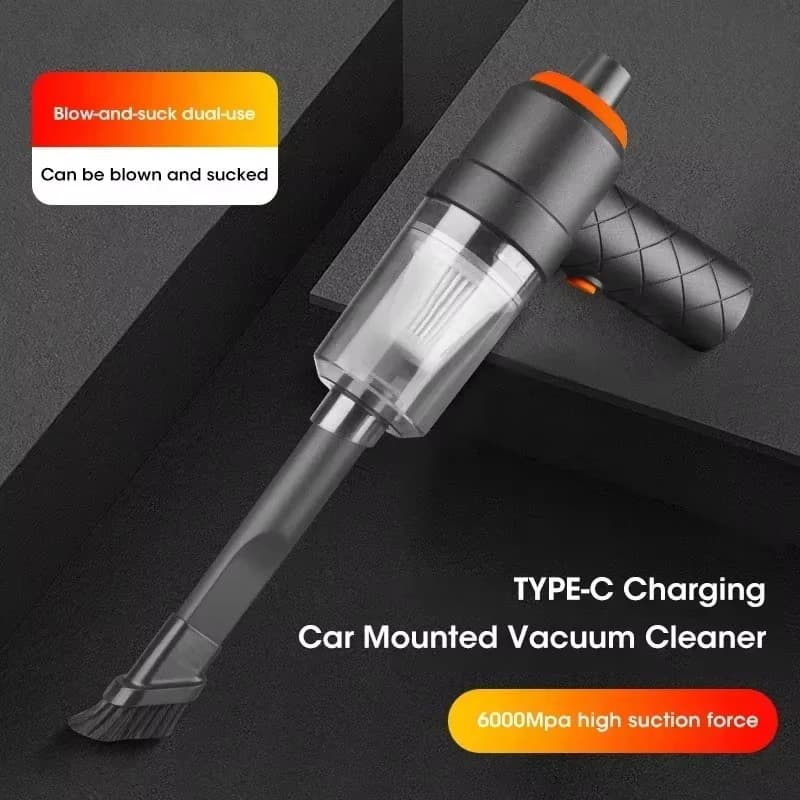 Handheld Wireless Portable Vacuum Cleaner 6000Pa Strong Suction 2000mAh USB Charging Deep Cleaning for Home Car Office Pet Hair