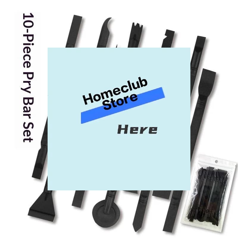 Kit di 10 Attrezzi in Plastica per Smontaggio e Apertura, per Riparazione di Telefoni, Tablet, Laptop e PC【Homeclub】