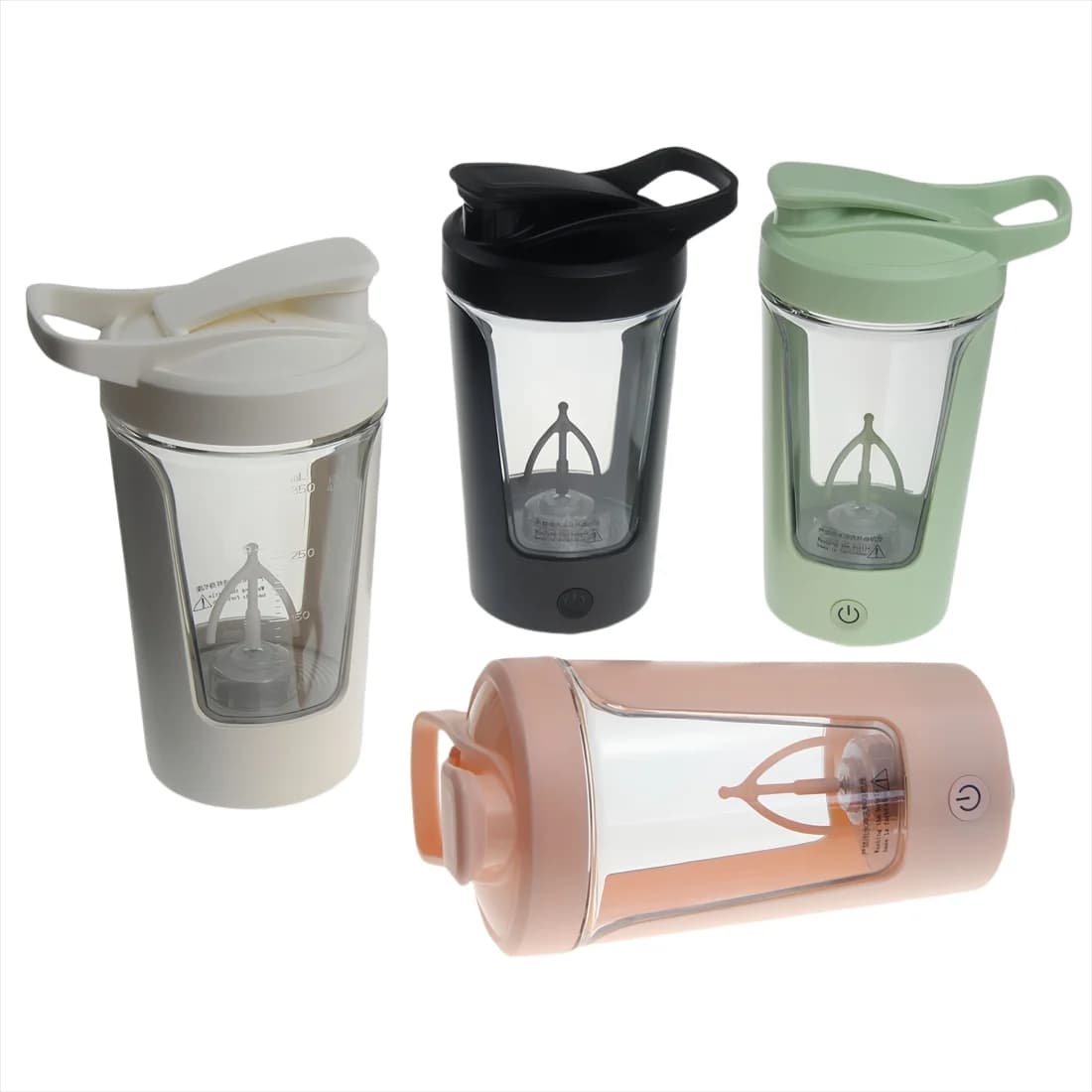 450ml Blenders Portable Cup Protein Powder Shaker Bottle Fitness Sport Cup Nutrition Shaker Cup Body Cup Exercise Cup Mixing Cup