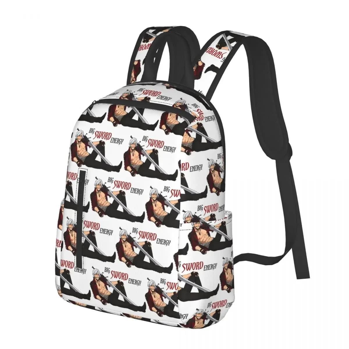Zaino Devil May Cry Big Sword Energy per Studenti, Borsa da Scuola, Zaino da Escursionismo e Viaggio, Borsa a Tracolla alla Moda per Uomini e Donne