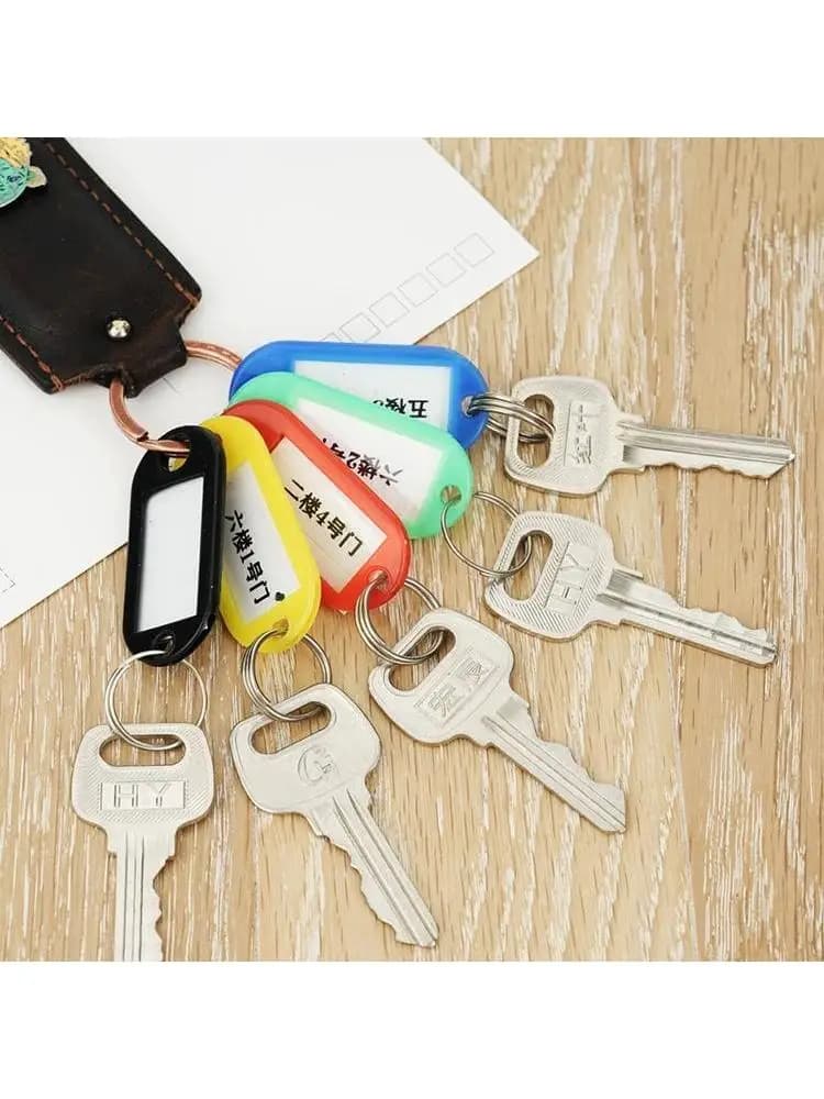Numero portachiavi Etichetta di classe Chiave Piastra Stier Padrone di casa Innocchi Agente di noleggio Roommate Etichetta Adesivo per marcatura