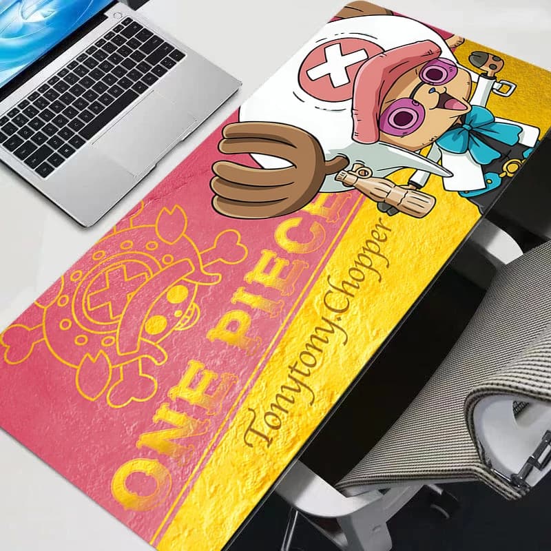 Mouse Pad One Piece Chopper New Large Rubber PC Computer Gaming Accessories Mousepad Desk Mat Locking Edge Gamer Carpet