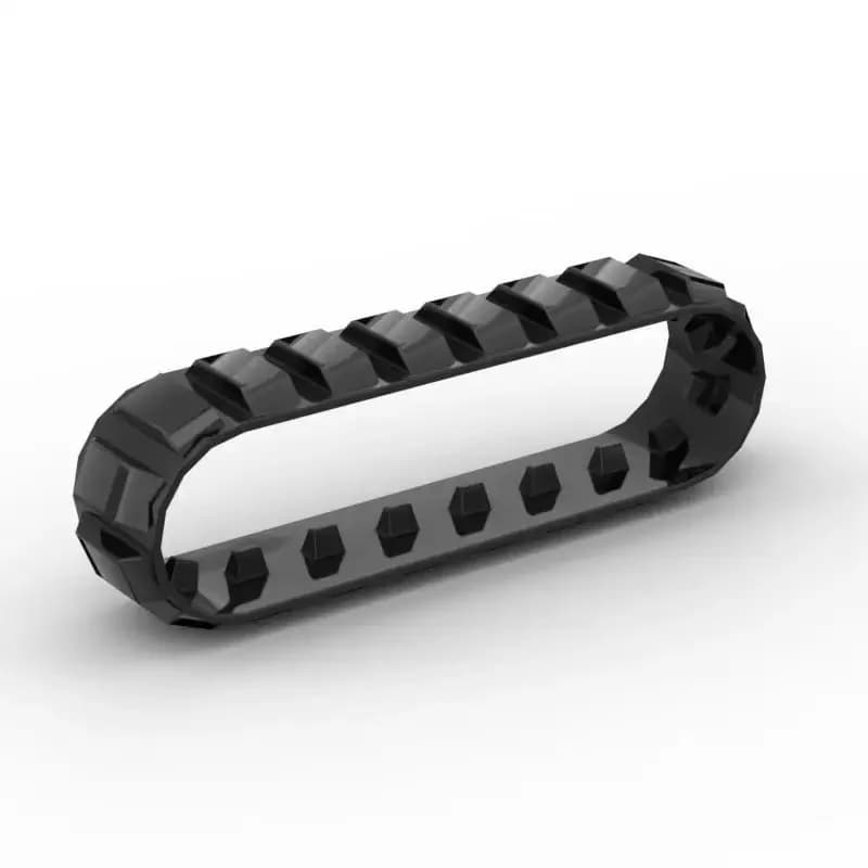 [8Pcs] 【50g】 Model 43903 20-tooth rubber small track belt, Children DIY STEM Building Blocks Toy, Gifts for MOC creators Group