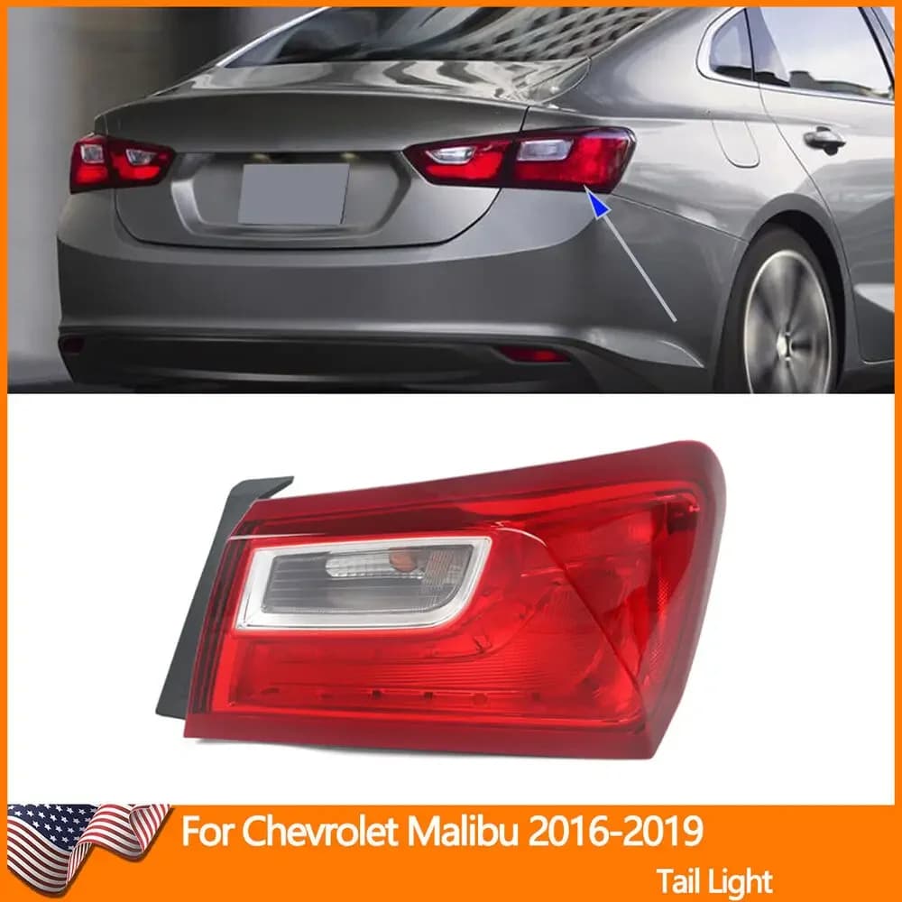 Fanale posteriore di ricambio diretto fanale posteriore per Chevrolet Malibu 2016-2019 RH