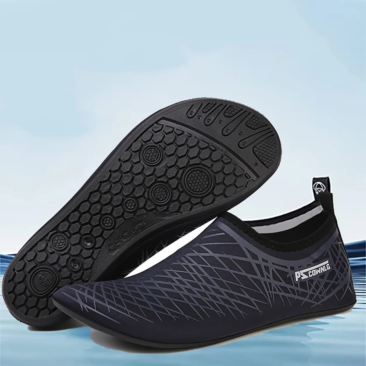 Scarpe da Acqua per Donna e Uomo, Scarpe Estive a Piedi Nudi, Calzini Acquatici ad Asciugatura Rapida per Spiaggia, Nuoto, Yoga, Esercizio Fisico
