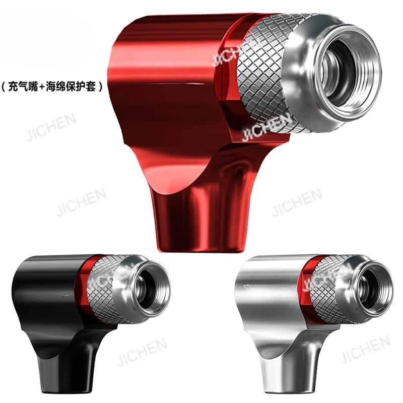Mini pompa CO2, ugello francese, ugello gonfiabile, attrezzatura portatile per mountain bike