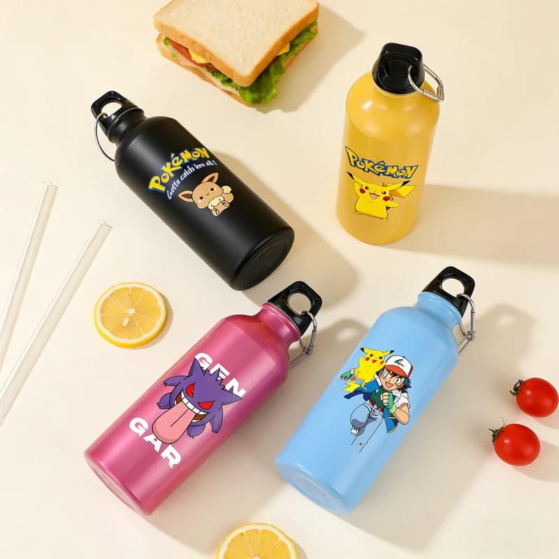 Kawaii Gengar Pikachu, Portable Cup with Mountaineering Mosque, Strato Single