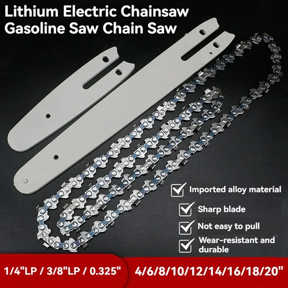 4/6/8/10/12/14/16/18/20 inch Electric Gasoline Chainsaw 28/33/37/40/45/50/52/55/56/59/62/64/72/76 DL Drive Links Chain Saw Blade