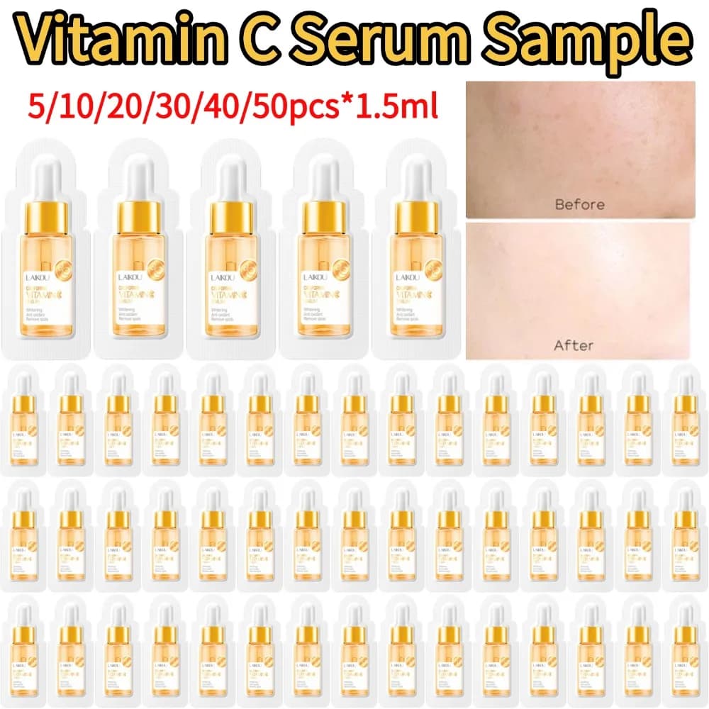 Serum to Vitamin C with Hyaluronic Acid for Viso, Serum to Illuminating Collagen, Reparatory and Scrashing Essence, Sebum Control Serum, Skin Care
