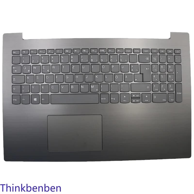 DE German Keyboard Iron Gray Upper Case Palmrest Shell Cover For Lenovo ideapad 330 15 IGM AST IKB 5CB0R16692