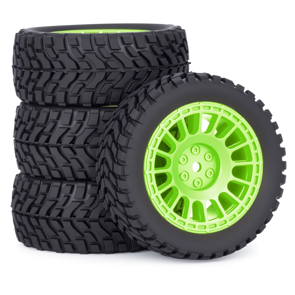 1.9 pollici 75*31mm Gomma di Plastica Rally Pneumatici 12mm Mozzo Esagonale per 1/12 1/14 1/10 RC Auto SCX10 TRX4 Tamiya Wltoys 144001 Aggiornamenti Parti